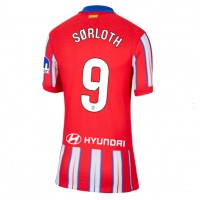 Camisa de time de futebol Atletico Madrid Alexander Sorloth #9 Replicas 1º Equipamento Feminina 2024-25 Manga Curta